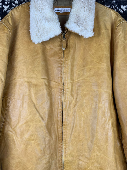 Mens Vintage Bljenkorf basic Leather Jacket