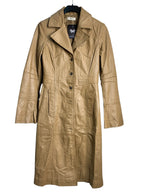 Vero Moda Longline Leather Coat