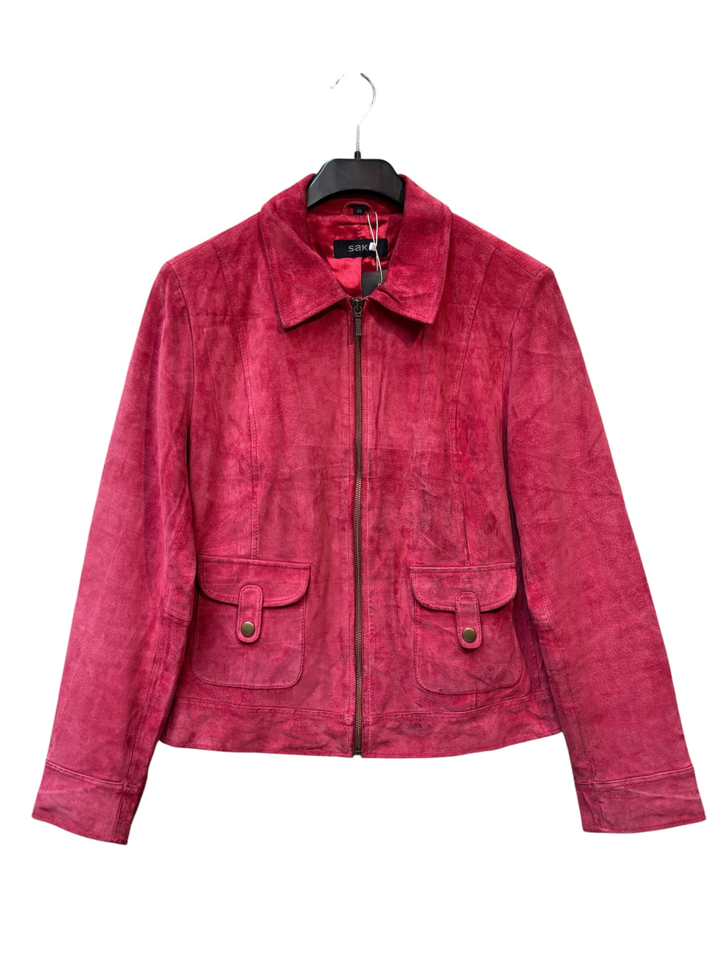 Saki Suede Zip Jacket