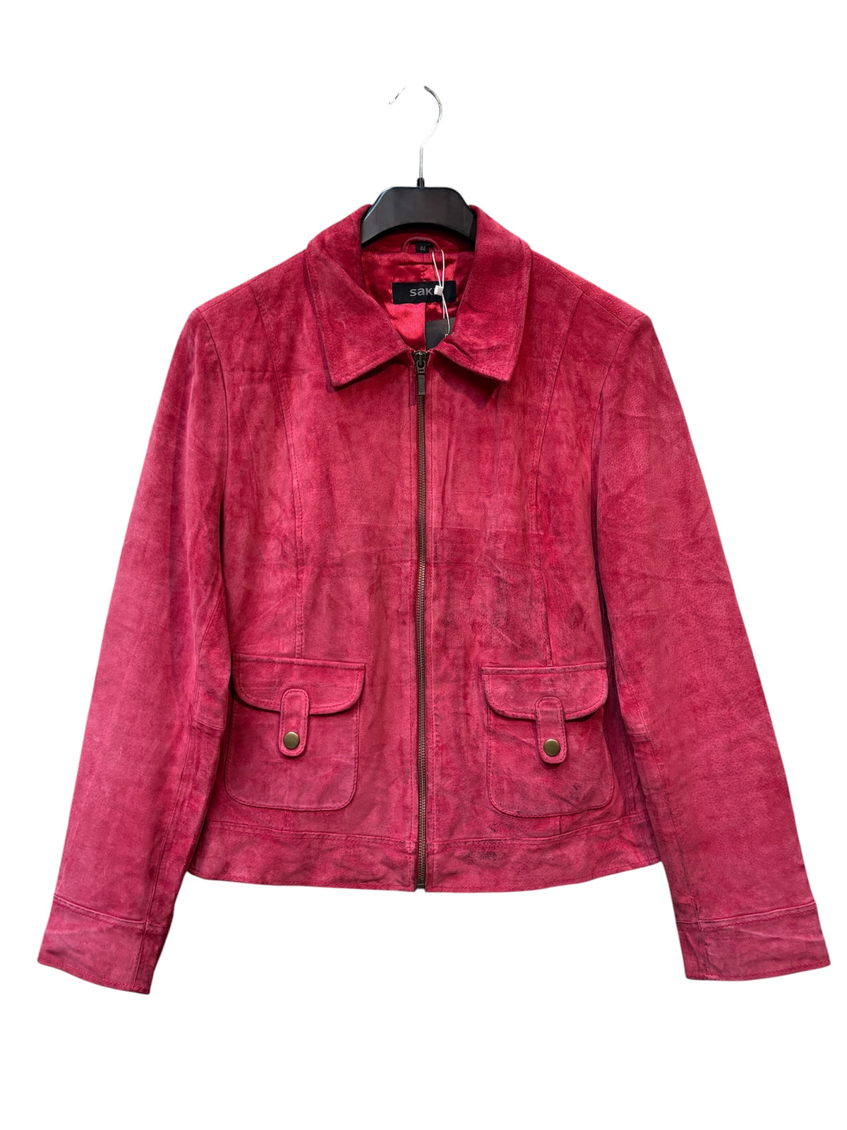 Saki Suede Zip Jacket