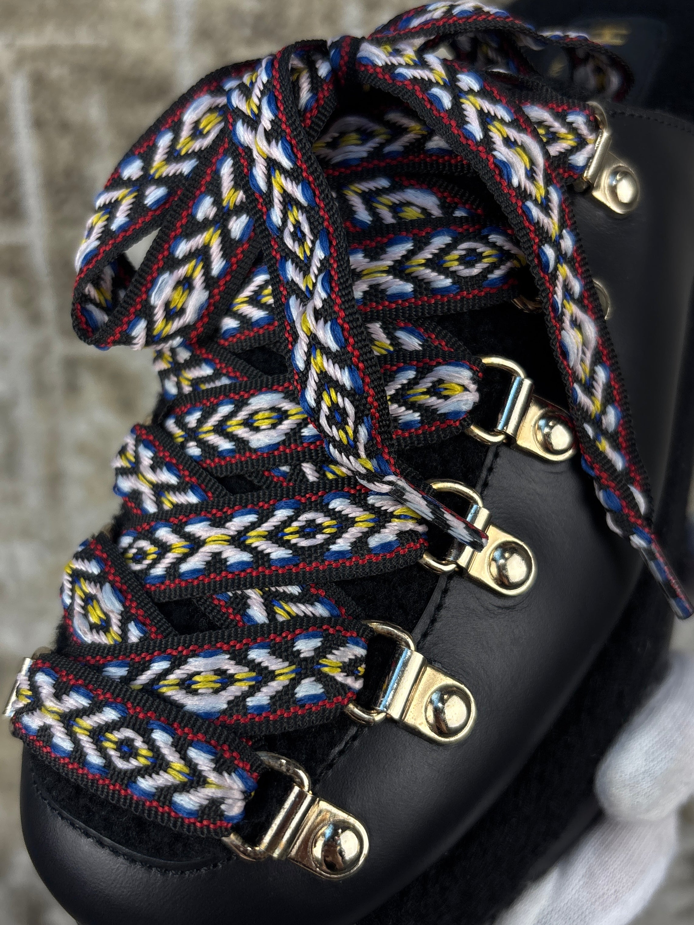 Hogan H466 Platform Lace Up Mules