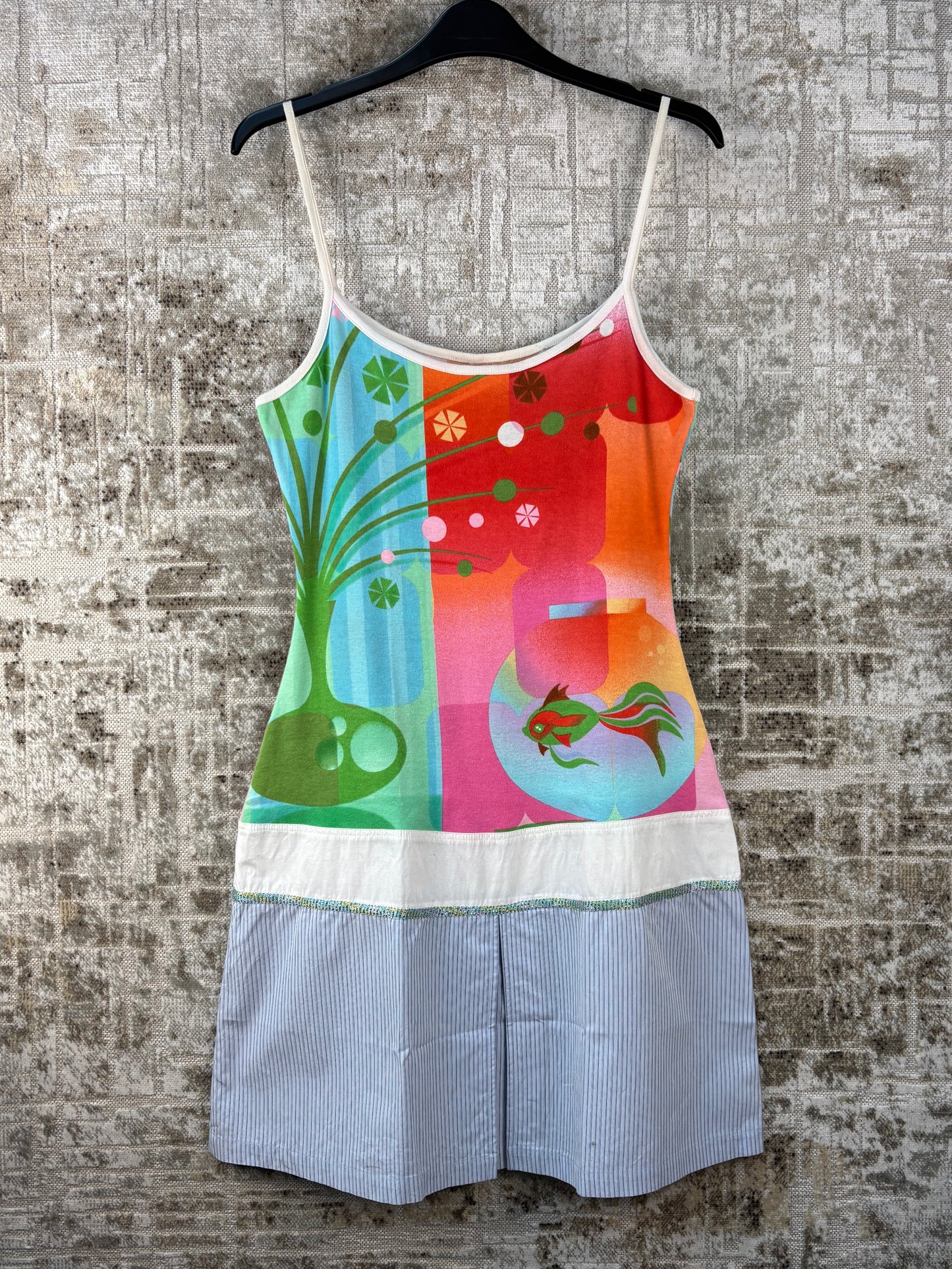 Women's Y2K Custo Barcelona Graphic Dress