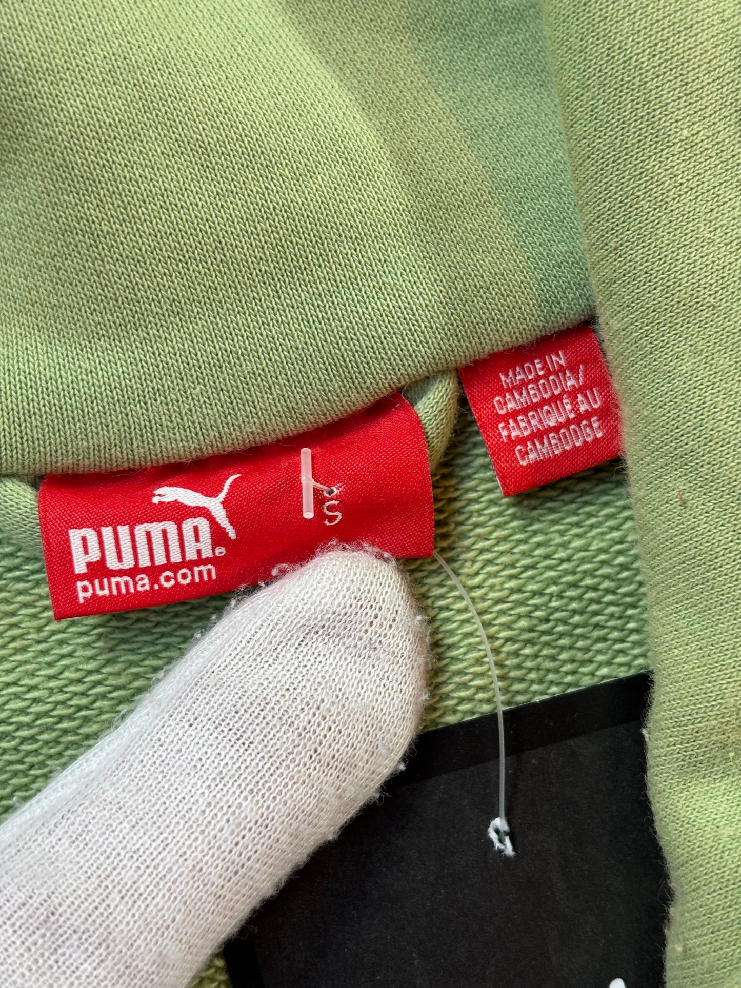 Puma Retro Olive Green Track Jacket