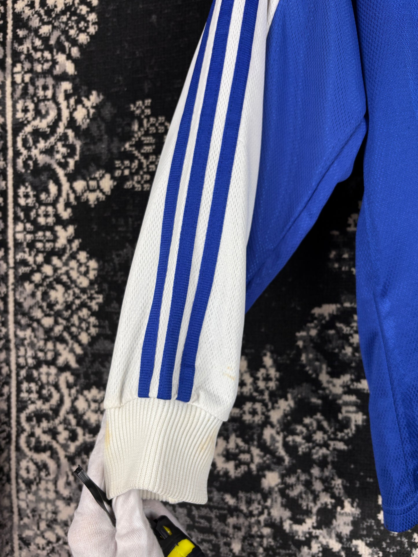 Men's Vintage Adidas Blue Longsleeve Jersey