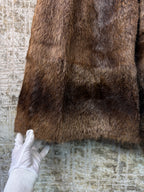 Vintage Long Beaver Fur Coat