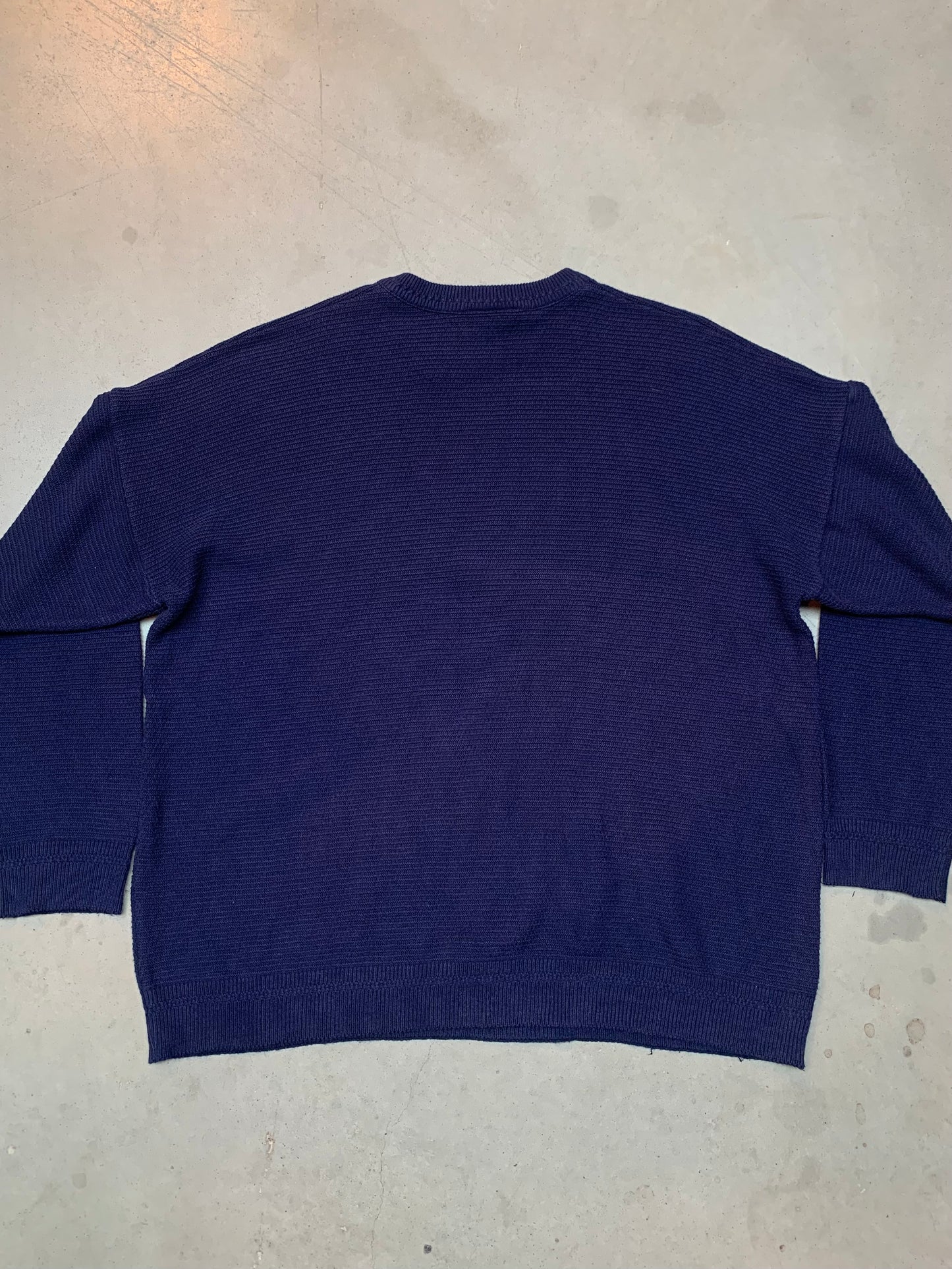 Lacoste Men's Blue Knit Sweater
