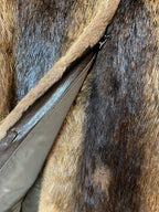 Vintage Full-Length Beaver Fur Coat