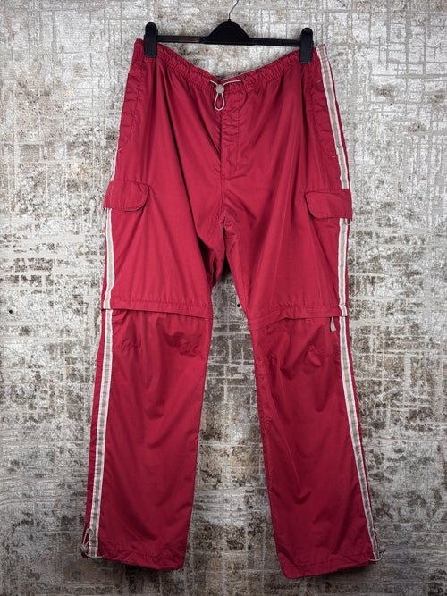 Men's Vintage Angelo Litrico Red Track Pants