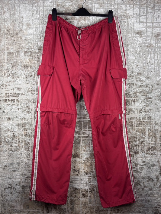 Men's Vintage Angelo Litrico Red Track Pants