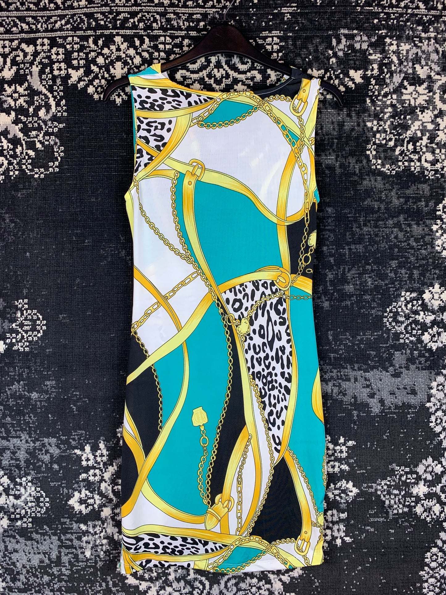 Y2K Women's Printed Sleeveless Dress