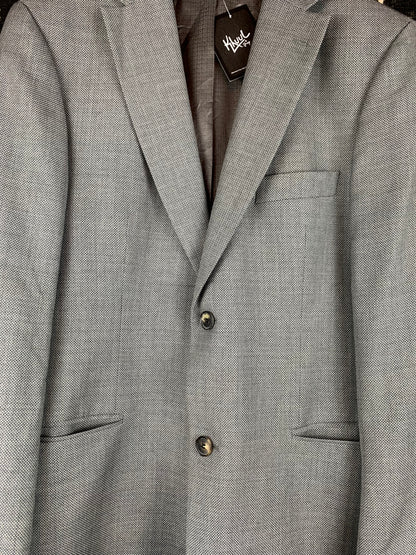 Mens Vintage Hugo Boss Classic Gray Blazer