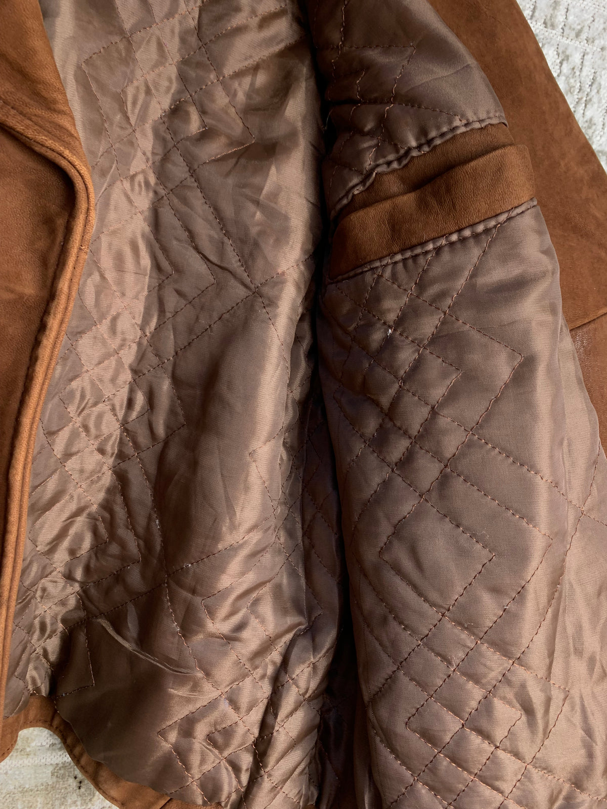 Expresso Leather Biker Vest