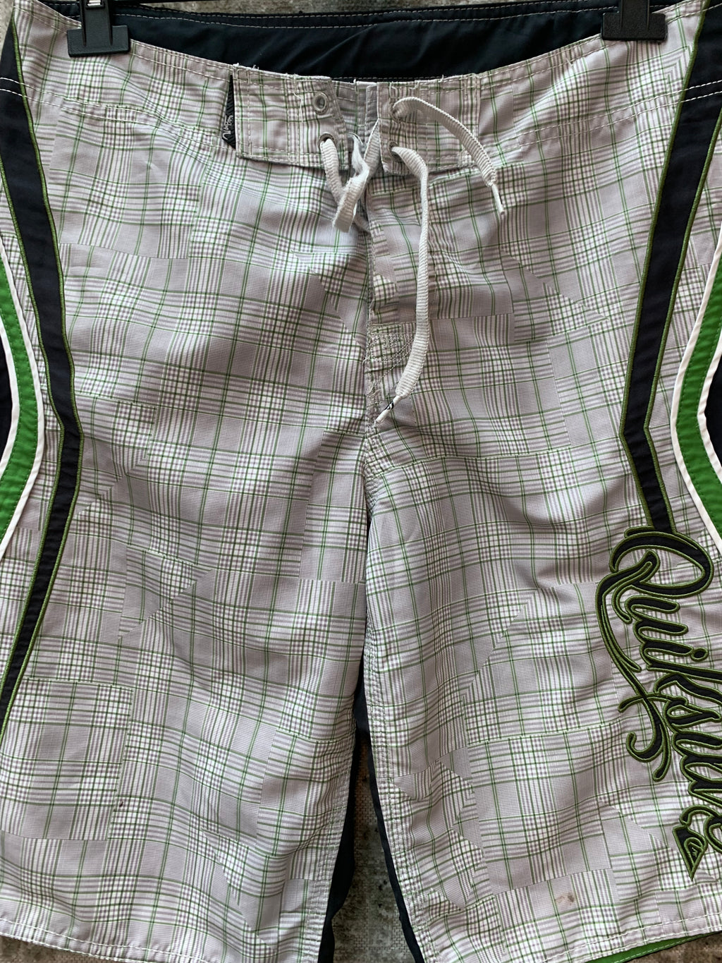 Quiksilver Plaid Board Shorts
