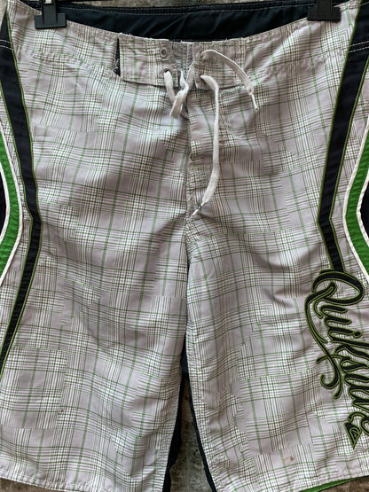 Quiksilver Plaid Board Shorts