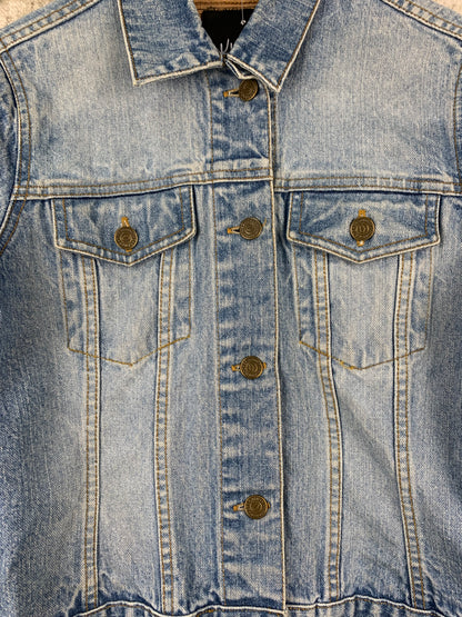 CROCKER Womens Light Washed Jean Jacket