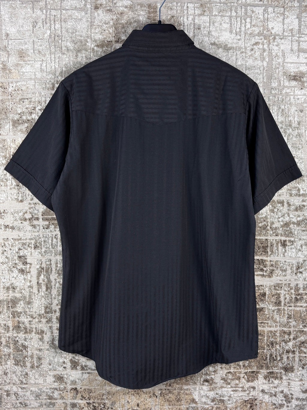 Mens Vintage Y2K Ely Cattleman Black Button Up Shirt