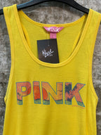 Victoria's Secret PINK Sunset Ribbed Tank