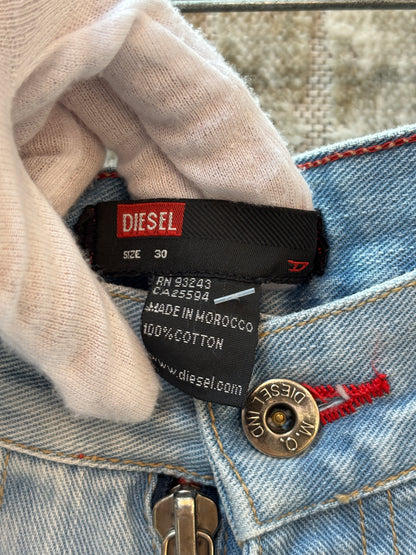 Diesel Distressed Bootcut Jeans