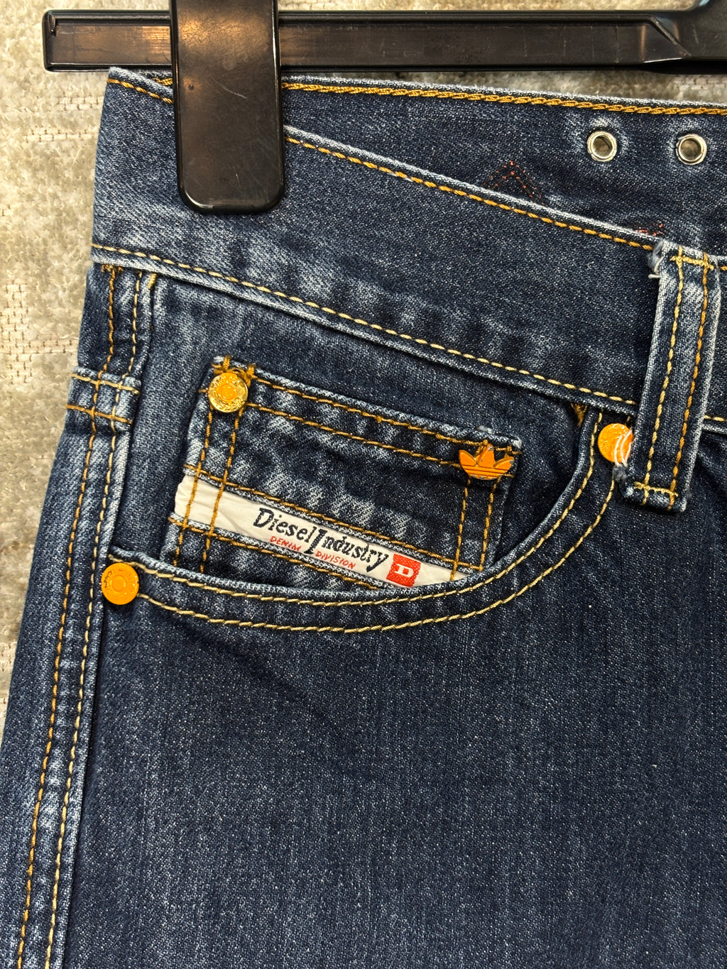 Diesel x Adidas Longline Denim Jorts