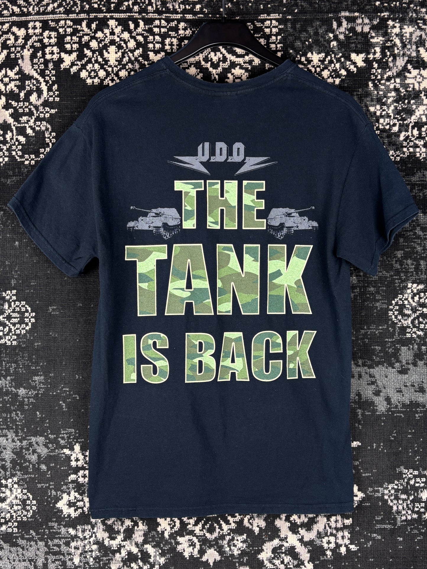 U.D.O Udo Dirkschneider Black Graphic Band T-Shirt