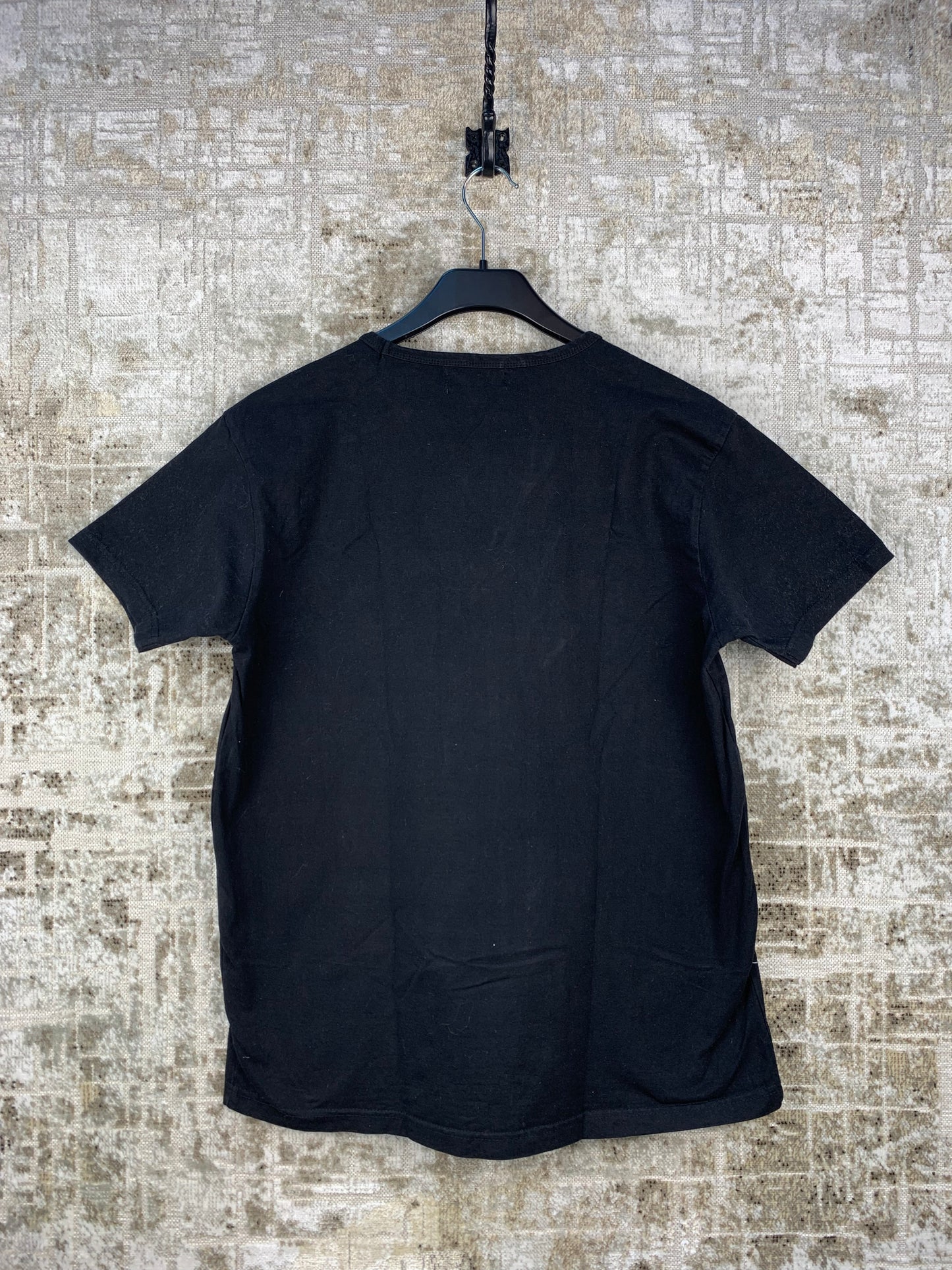 Men's Y2K Black Tribal Graphic T-shirt