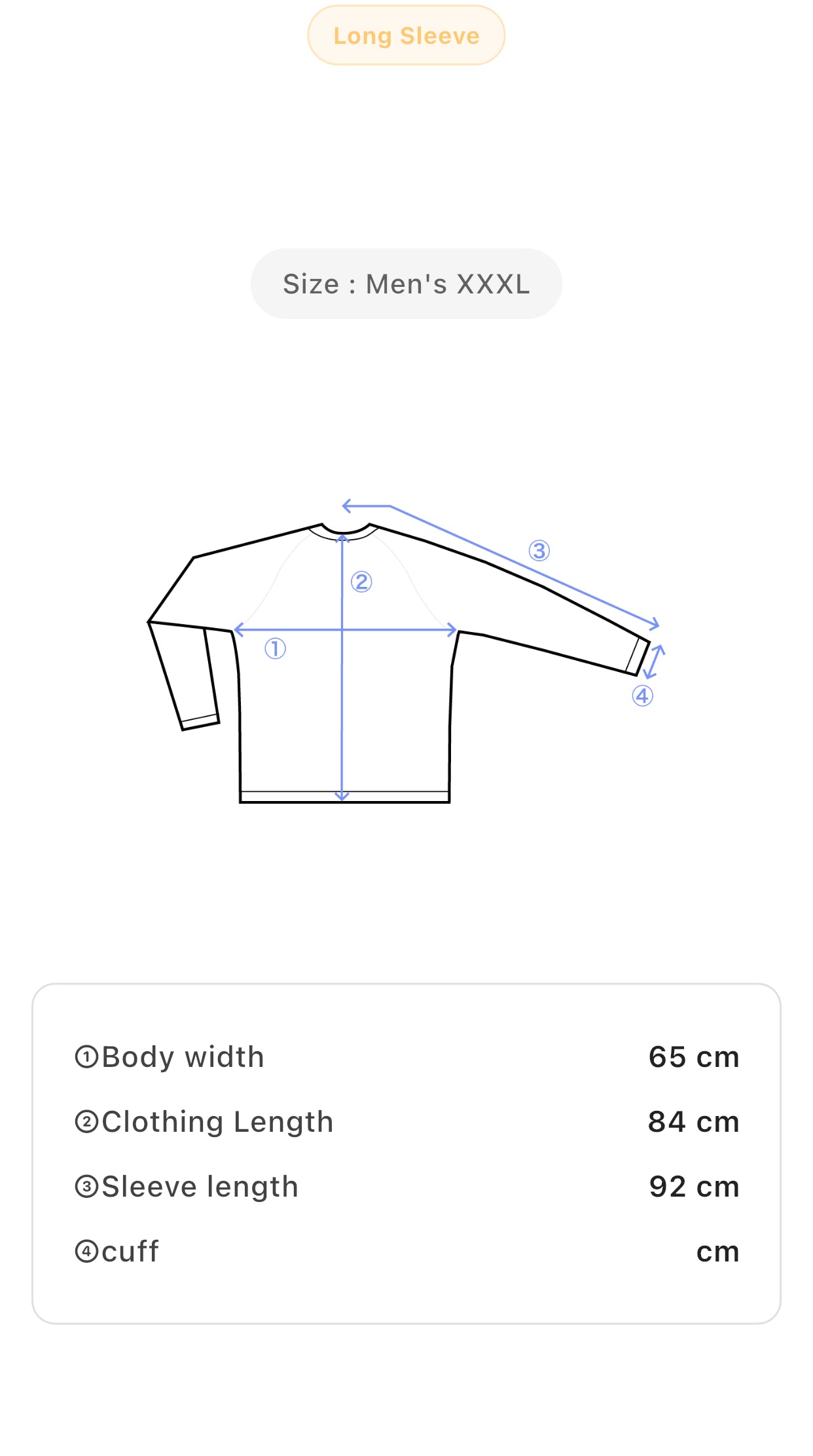 Men’s Vintage Engbers Blue 3XL Longsleeve Polo Jumper