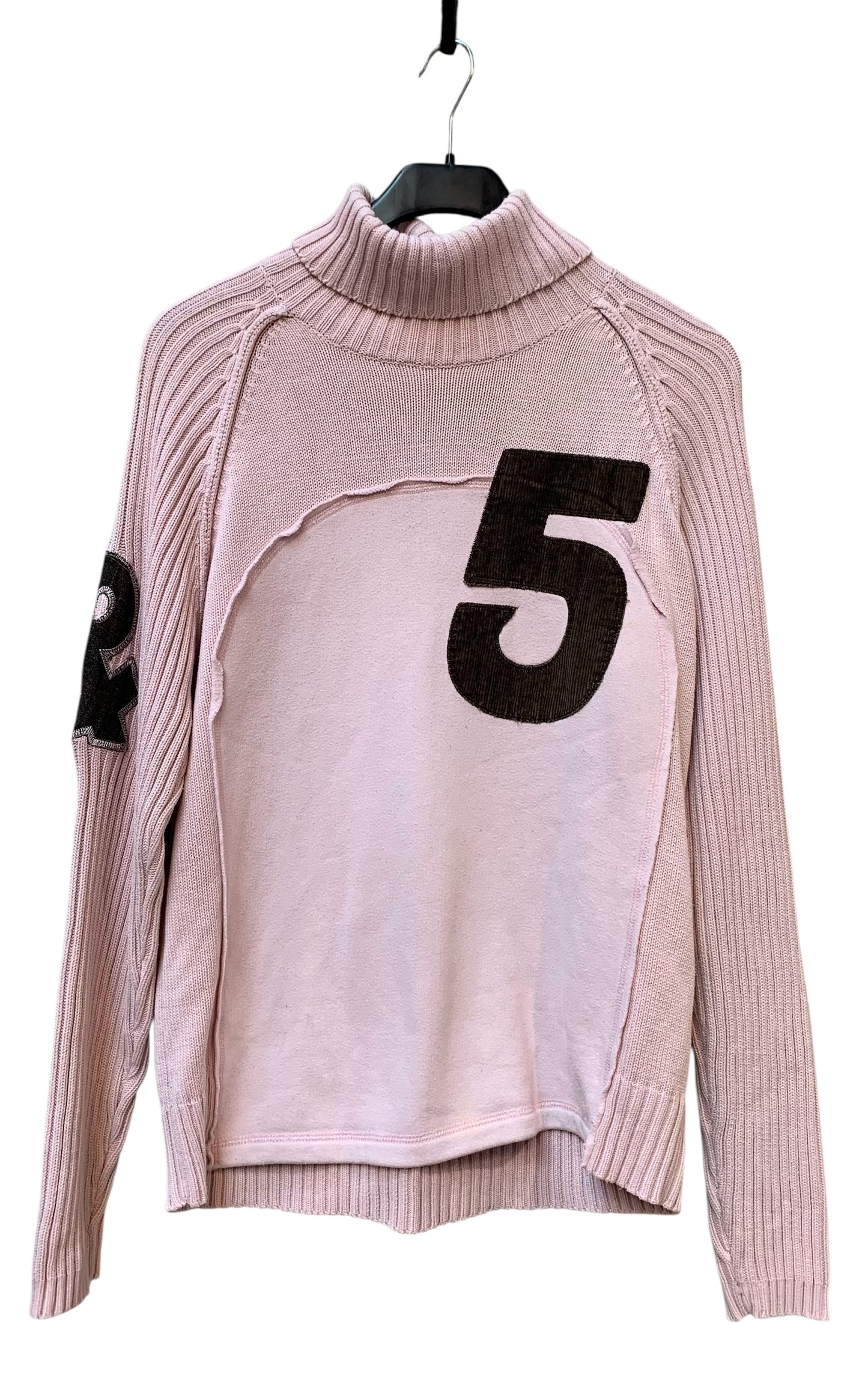 RG 512 Y2K Ribbed Turtleneck Sweater