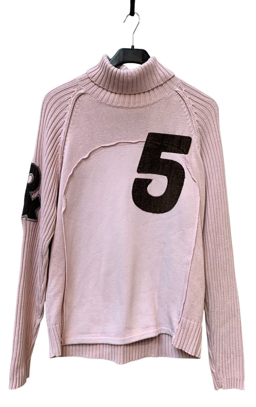 RG 512 Y2K Ribbed Turtleneck Sweater