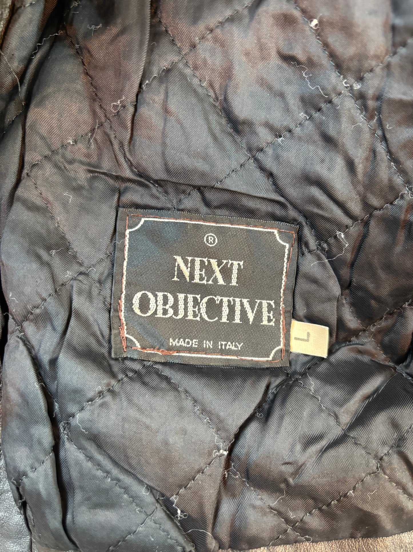 Vintage Italian Leather Biker Jacket