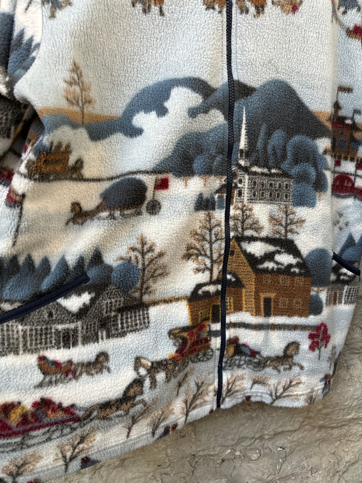 Winter Pattern Fleece