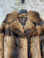 Vintage Full-Length Beaver Fur Coat