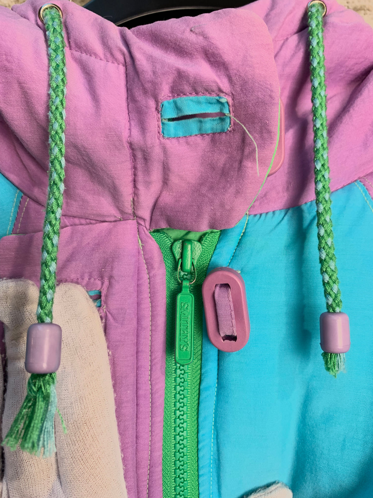 Smithy's Snowfun 80s Colourblock Ski Jacket