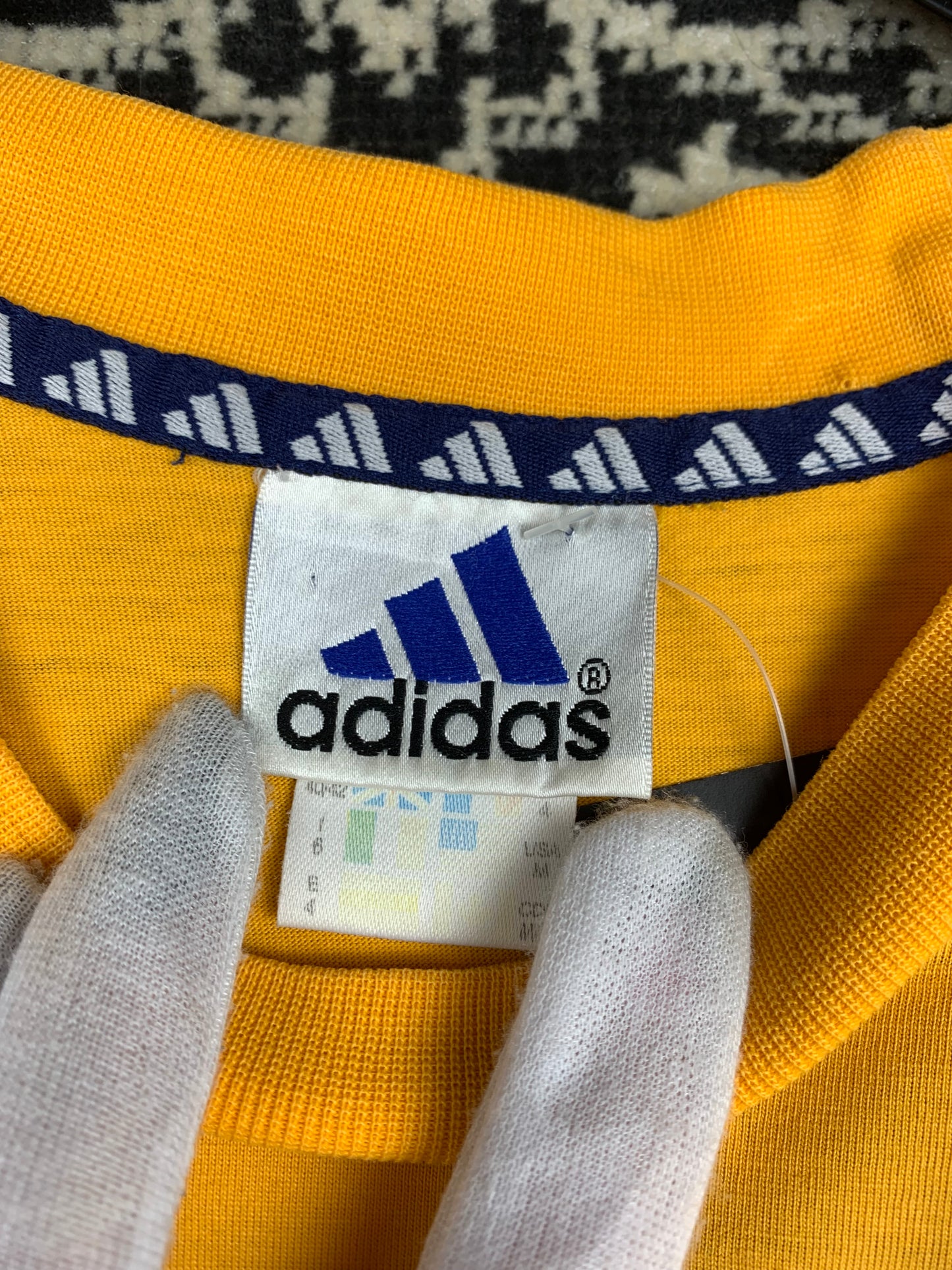 Adidas Orange Logo T-Shirt in Bold Sporty Style