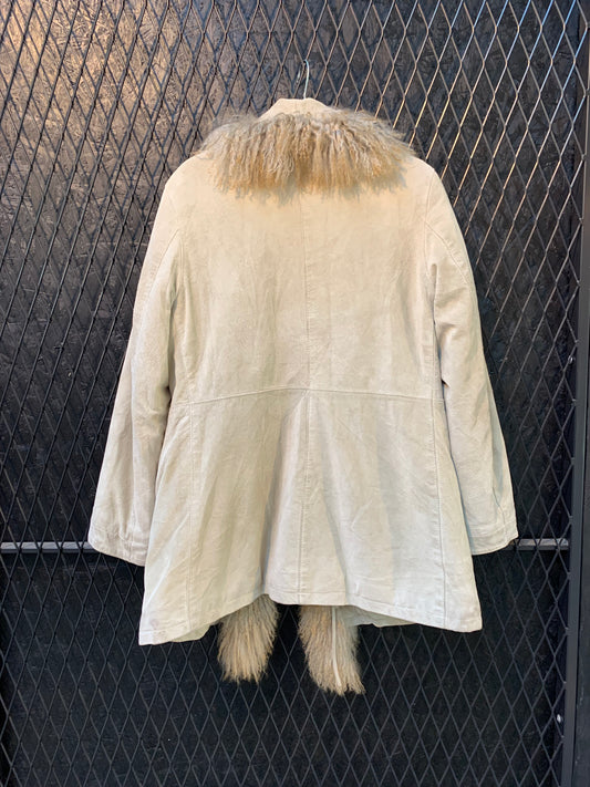 Dremtime Beige Furry Coat