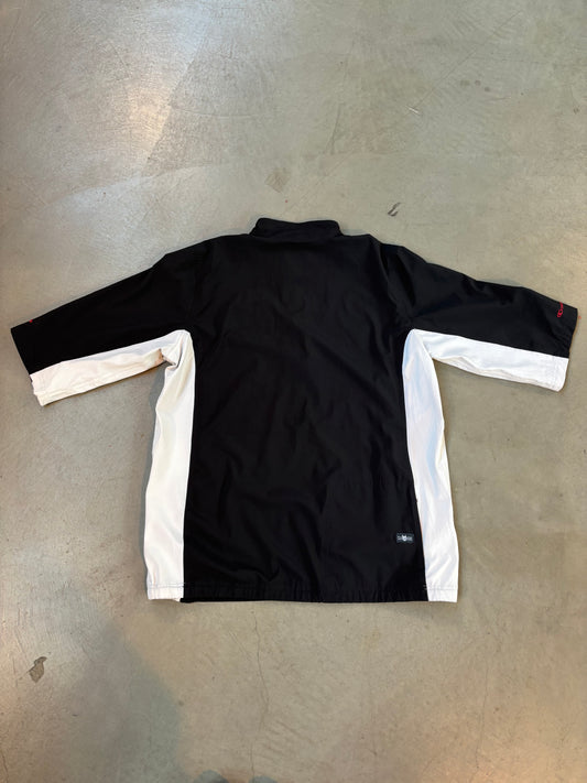 Audi Motorsport Black White Zip Shirt