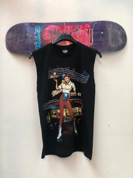 Y2K Printed Tank Top