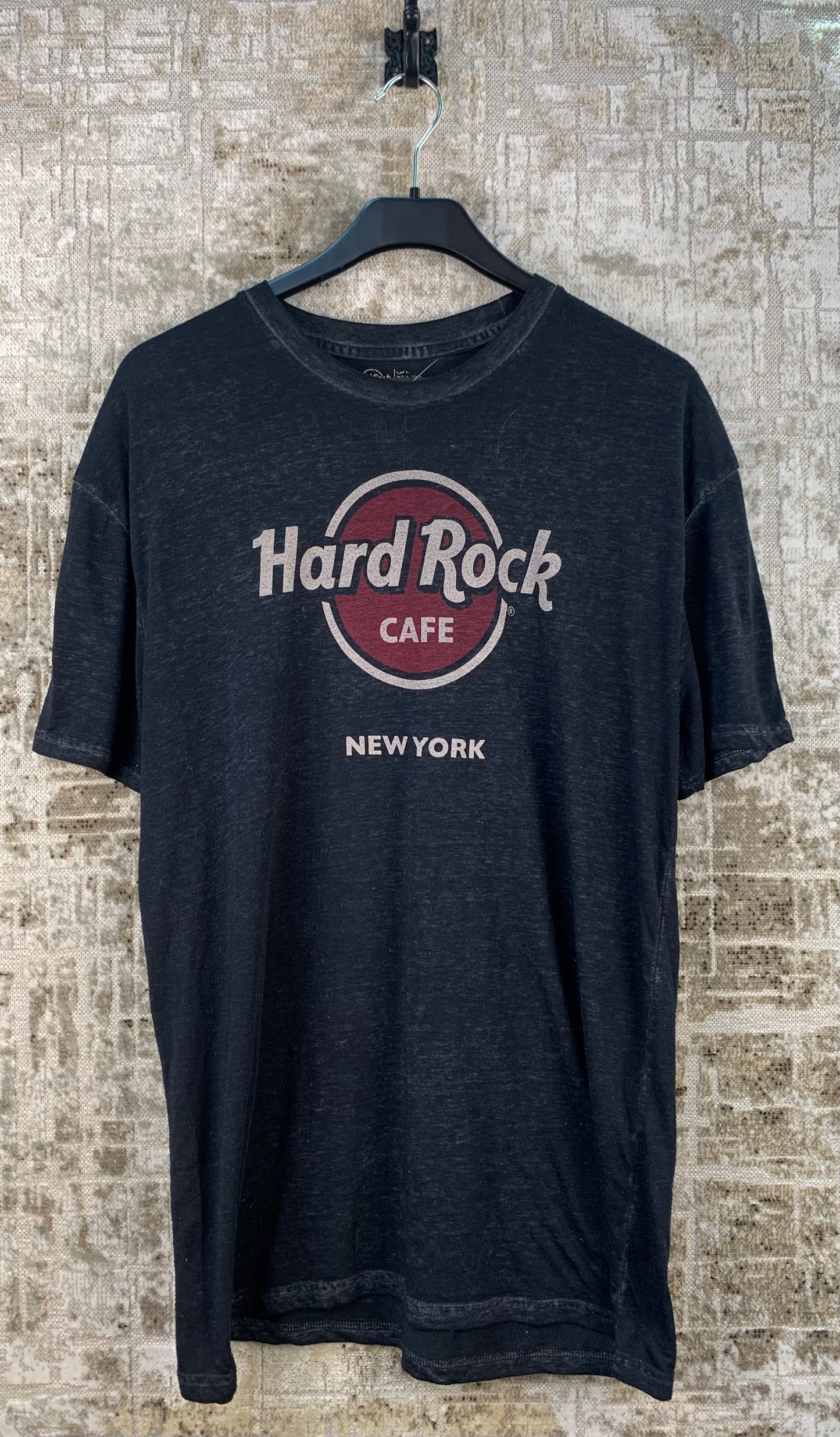Hard Rock Cafe New York Dark Grey Graphic T Shirt