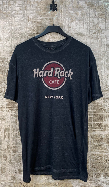 Hard Rock Cafe New York Dark Grey Graphic T Shirt