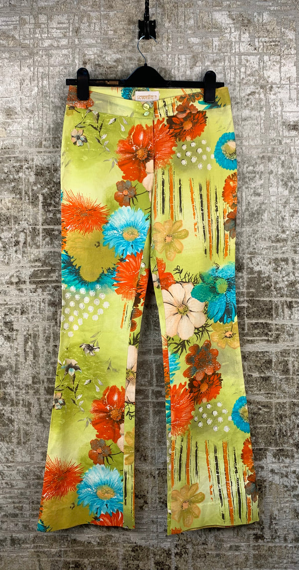 Women's Vintage Floral Pants