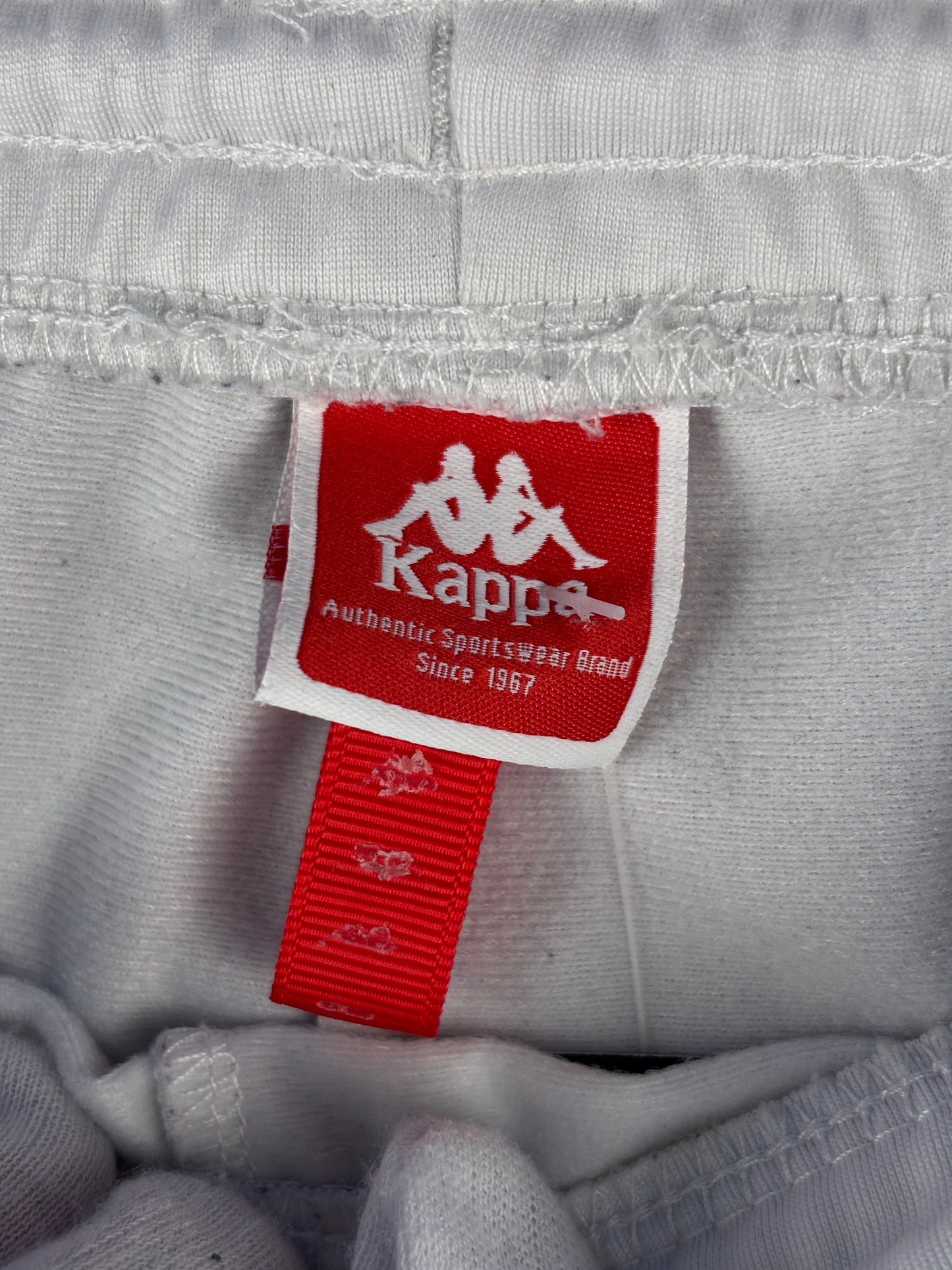 Men's Vintage Kappa White Track Pants