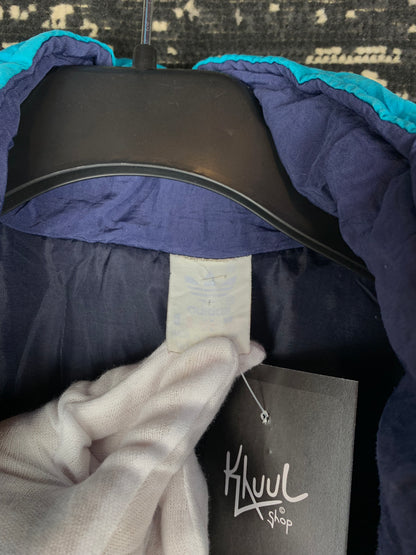 Men's Vintage Adidas Blue Winter Jacket