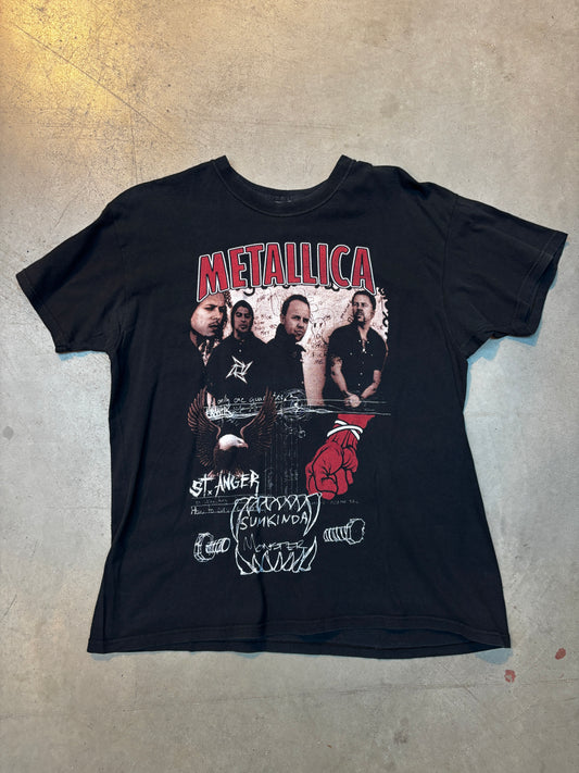 Black Metallica Band T-Shirt