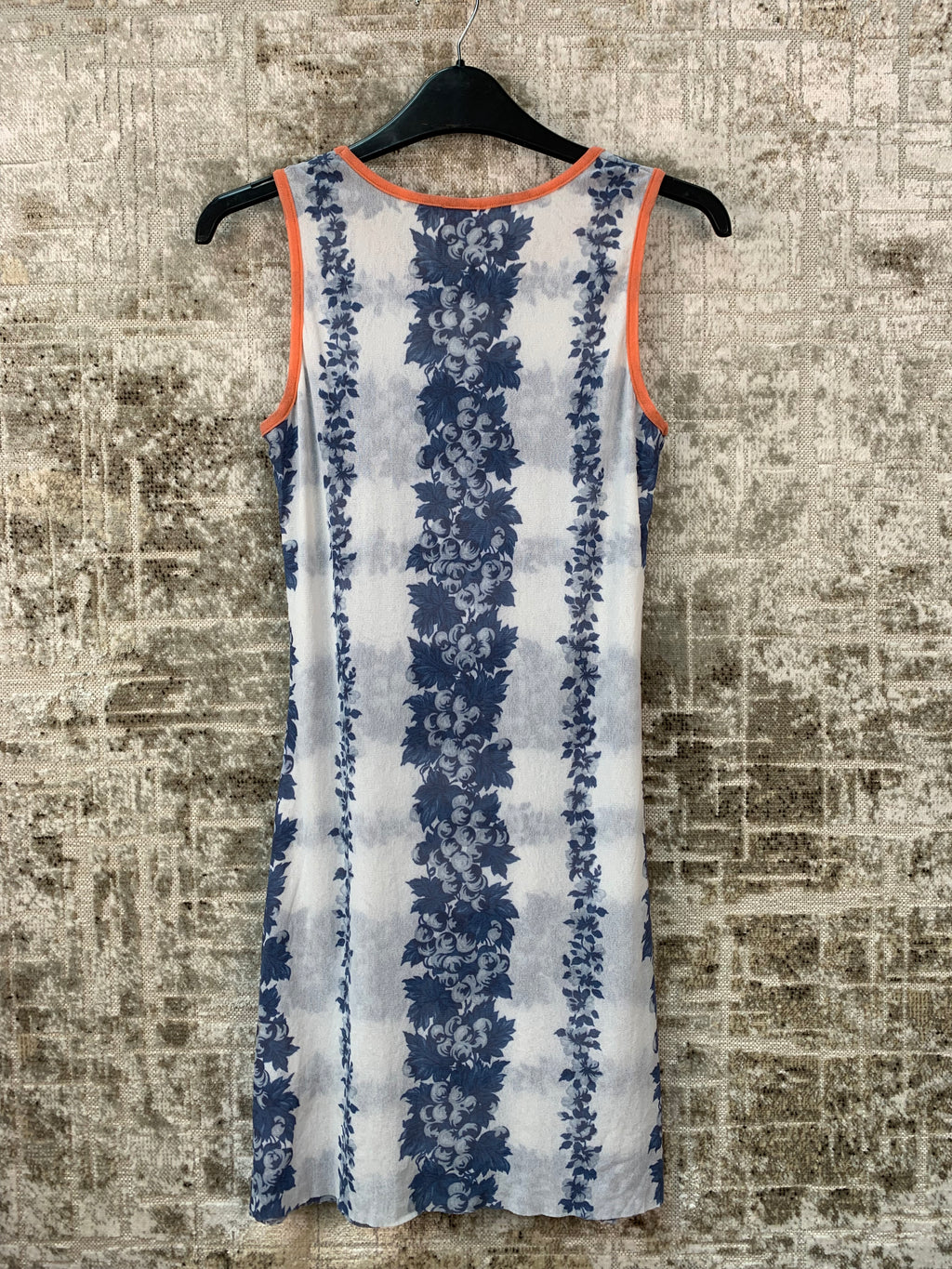 Womens Vintage Hugo Boss Mesh Floral Dress