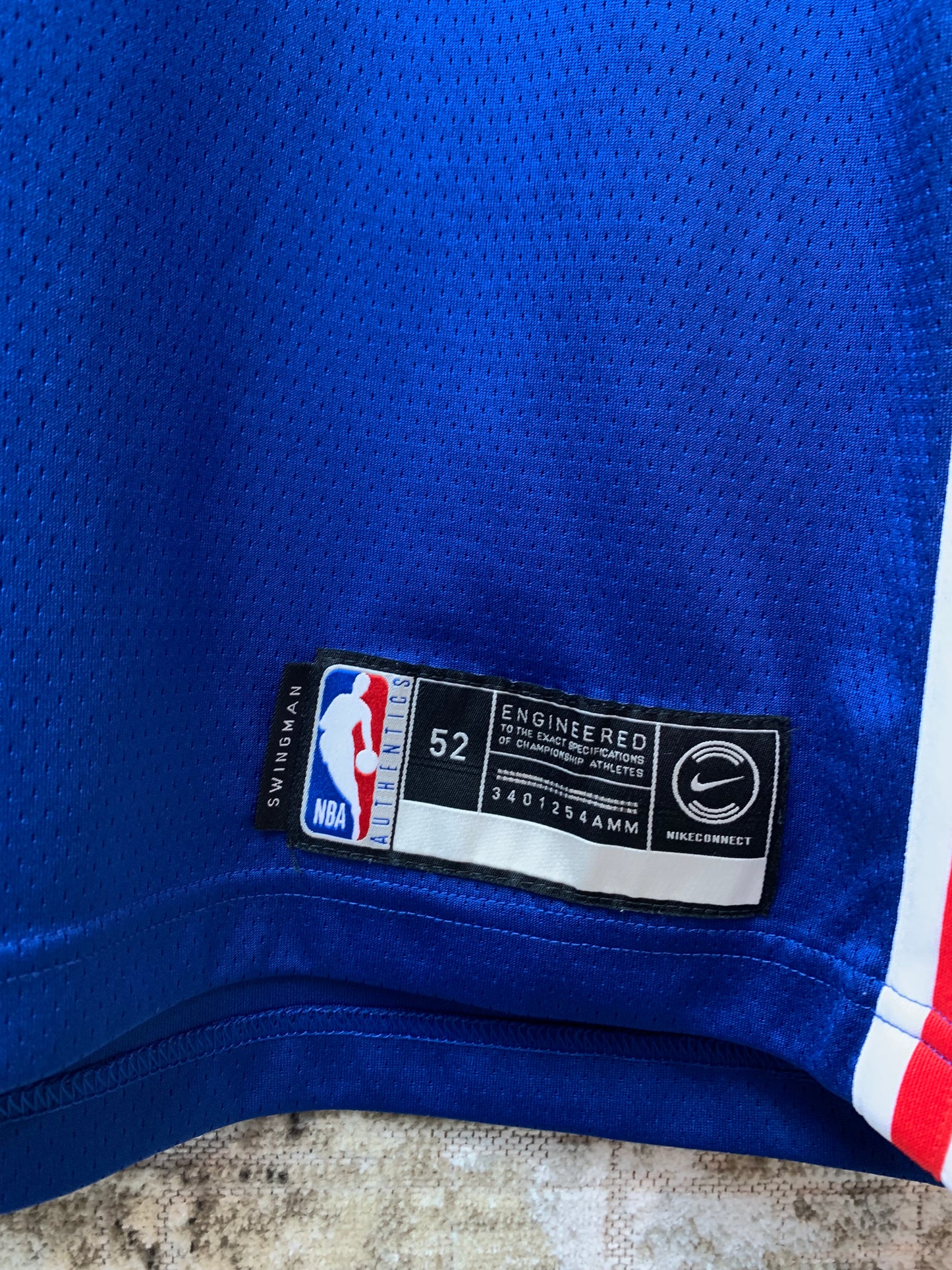 Nike NBA 76ers Simmons #25 Swingman Jersey