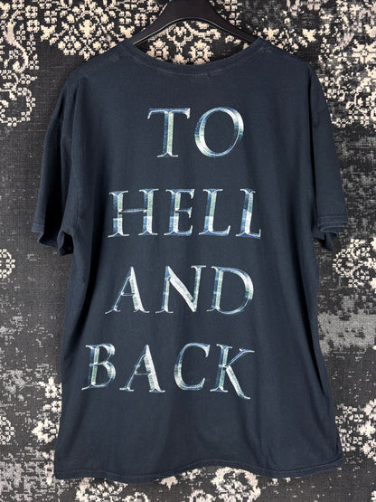 Men's Vintage Sabaton Heroes Album Black Graphic Band T-Shirt