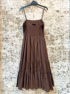 b.young Boho Beaded Tiered Midi Dress