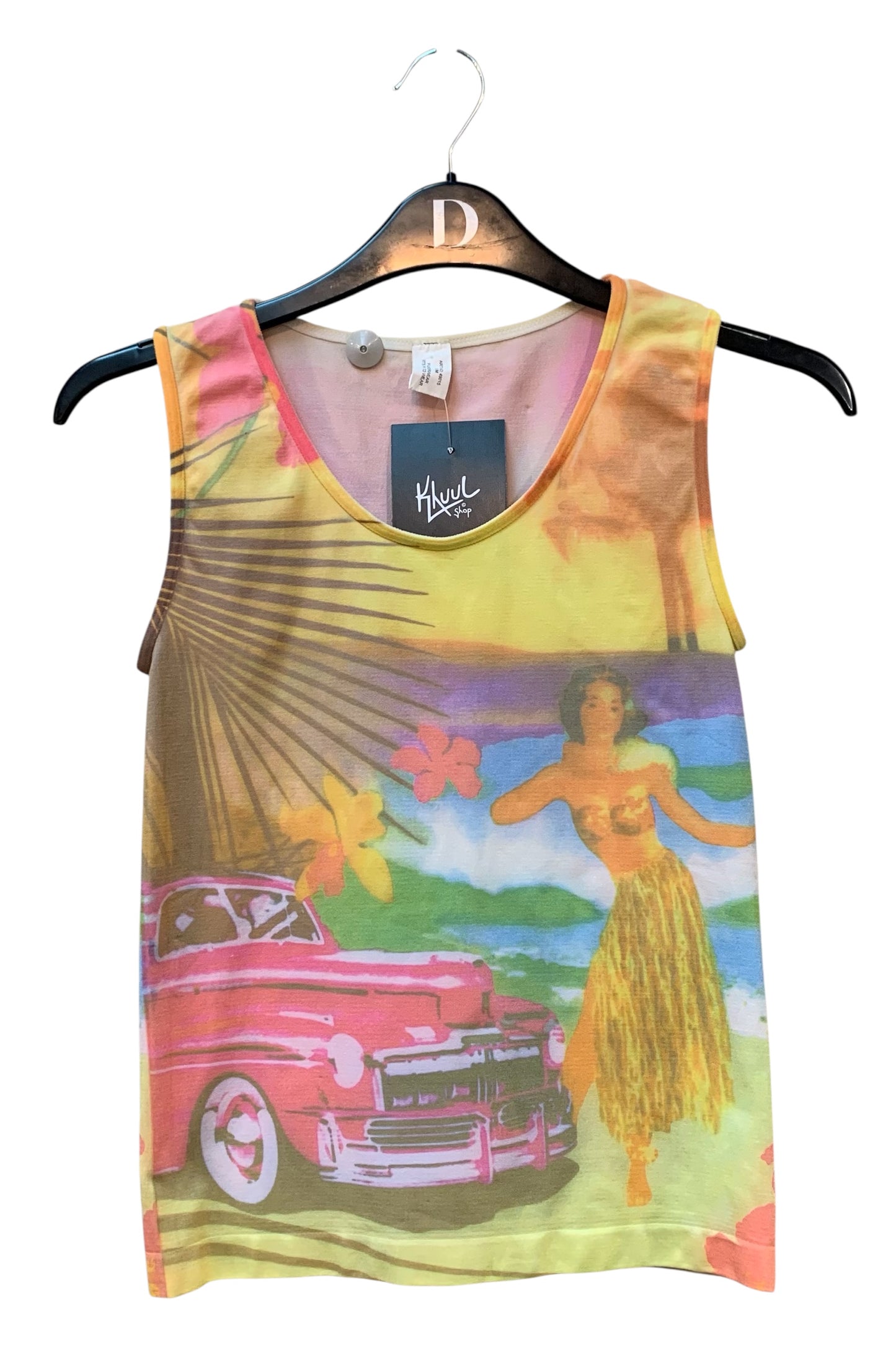 Funderwear Hawaiian Print Tank Top