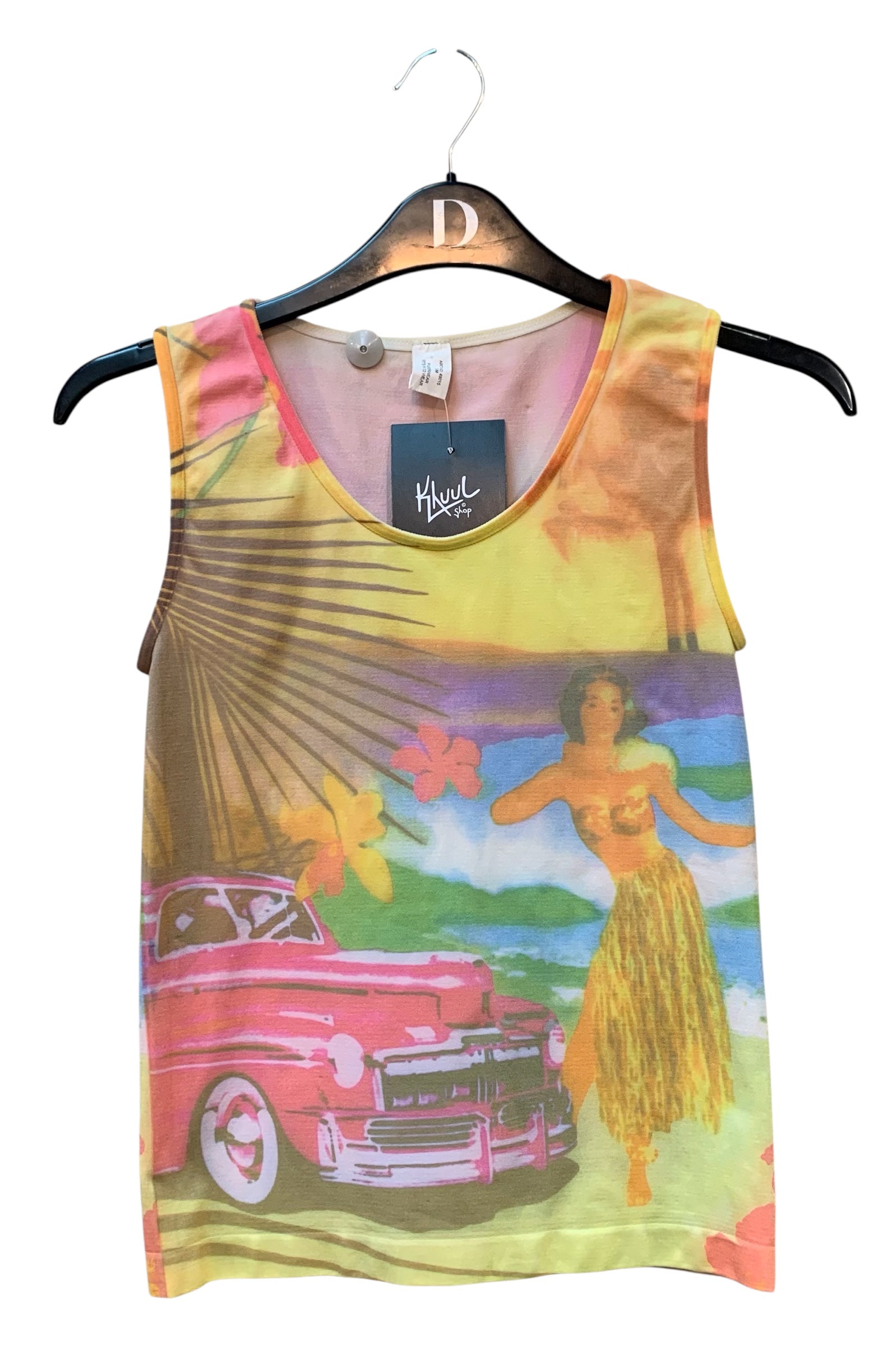 Funderwear Hawaiian Print Tank Top