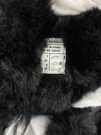 Balenciaga Track Hike Black Fur Boots