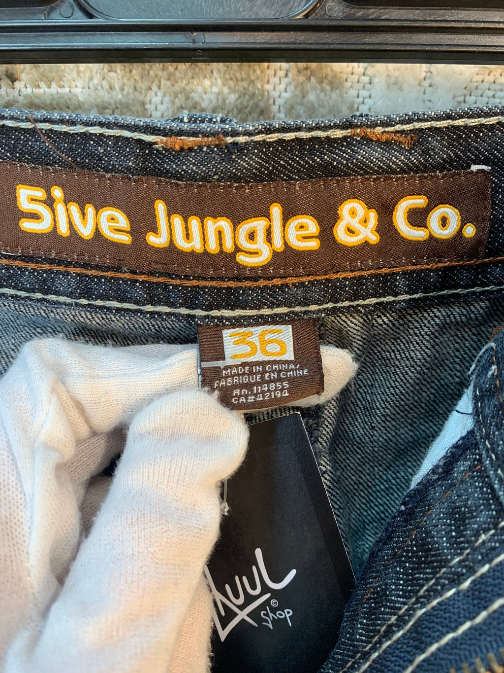 5ive Jungle & Co Y2K Baggy Denim Jorts